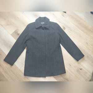 Vanity Basic Kids Classic Dark Gray Pea Coat Sz 28